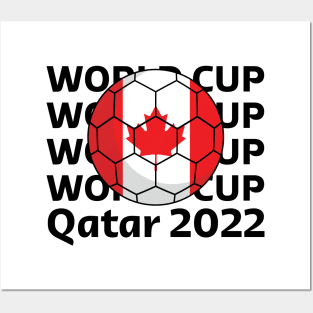 World Cup Qatar 2022  - Team Canada Posters and Art